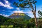 Arenal Volcano, Arenal Volcano National Park, Alajuela Province, Costa Rica Art Print